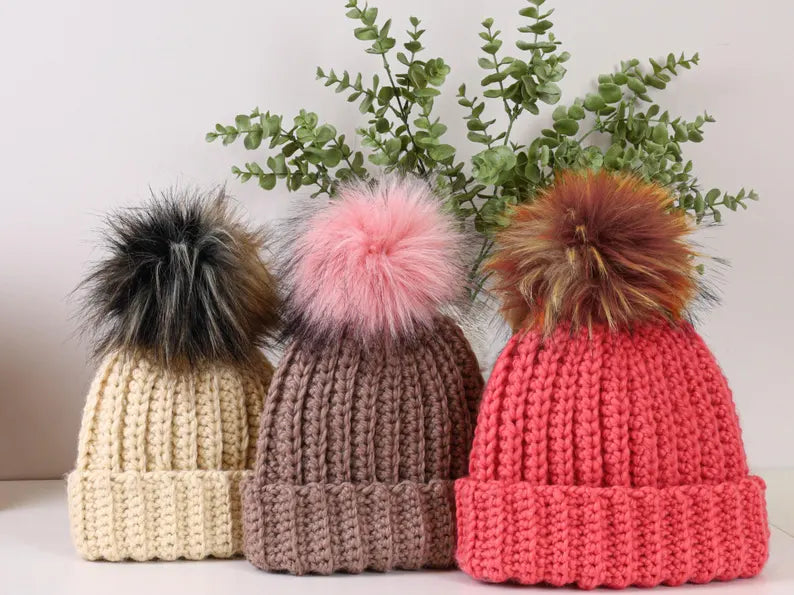 Baby Beanie Crochet Pattern – PDF Instant Download